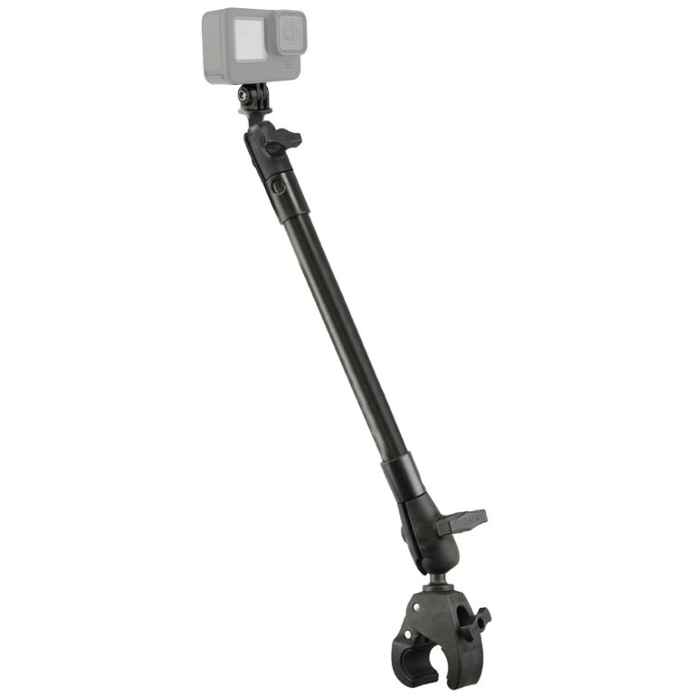 Držiak pre akčná kamery s ramenom 457 mm a svěrkou pre priemer tyče 25,4 mm až 40,6 mm , RAM Mounts