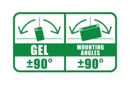 Batérie 12V, NH12-20 gél, 20Ah, 250A, bezúdržbová gél technológie 186x82x171 FULBAT (aktivovaná ve výrobe)