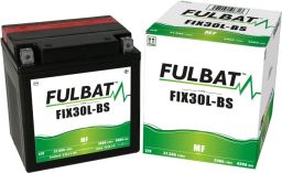 Batérie 12V, YIX30L-BS, 30Ah, 400A, bezúdržbová MF AGM 165x125x175, FULBAT (vr. balenie elektrolytu)