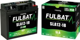 Batérie 12V, SLA12-18, 18Ah, 150A, bezúdržbová MF AGM 182x77x168, FULBAT (aktivovaná ve výrobe)