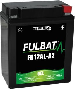 Batérie 12V, YB12AL-A2 gél, 12V, 12Ah, 150A, bezúdržbová gél technológie 134x80x161 FULBAT (aktivovaná ve výrobe)