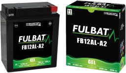 Batérie 12V, YB12AL-A2 gél, 12V, 12Ah, 150A, bezúdržbová gél technológie 134x80x161 FULBAT (aktivovaná ve výrobe)