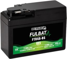 Batérie 12V, YTR4A-BS gél, 12V, 2.3Ah, 45A, bezúdržbová gél technológie 113x48x85 FULBAT (aktivovaná ve výrobe)