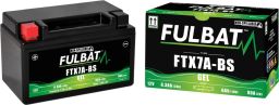 Batérie 12V, YTX7A-BS gél, 12V, 6Ah, 90A, bezúdržbová gél technológie 150x87x93 FULBAT (aktivovaná ve výrobe)