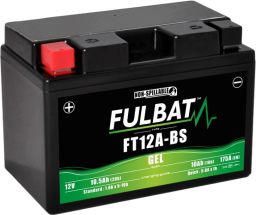 Batérie 12V, YT12A-BS gél, 12V, 10Ah, 175A, bezúdržbová gél technológie 150x88x105 FULBAT (aktivovaná ve výrobe)