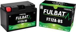 Batérie 12V, YT12A-BS gél, 12V, 10Ah, 175A, bezúdržbová gél technológie 150x88x105 FULBAT (aktivovaná ve výrobe)