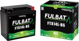 Batérie 12V, YTX14L-BS gél, 12V, 12Ah, 200A, bezúdržbová gél technológie 150x87x145 FULBAT (aktivovaná ve výrobe)