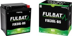 Batérie 12V, YIX30L-BS gél, 12V, 30Ah, 400A, bezúdržbová gél technológie 165x125x175 FULBAT (aktivovaná ve výrobe)