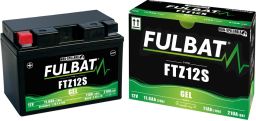 Batérie 12V, YTZ12S gél, 12V, 11Ah, 210A, bezúdržbová gél technológie 150x88x110 FULBAT (aktivovaná ve výrobe)
