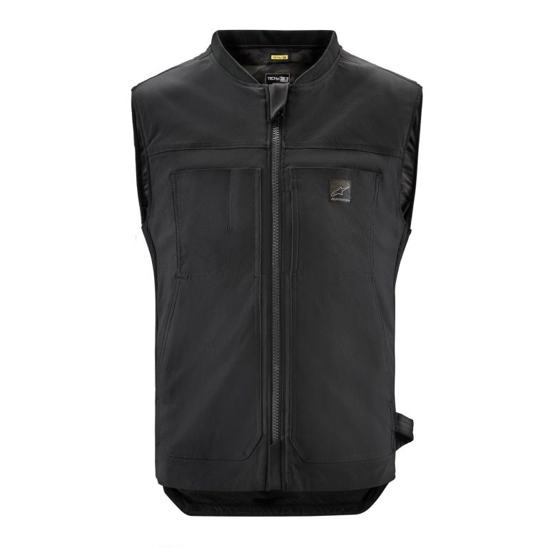 Airbagová vesta TECH-AIR®3 V2 CANVAS system, ALPINESTARS (čierna) 2025