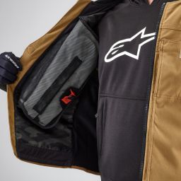 Airbagová vesta TECH-AIR®3 V2 CANVAS system, ALPINESTARS (čierna) 2025
