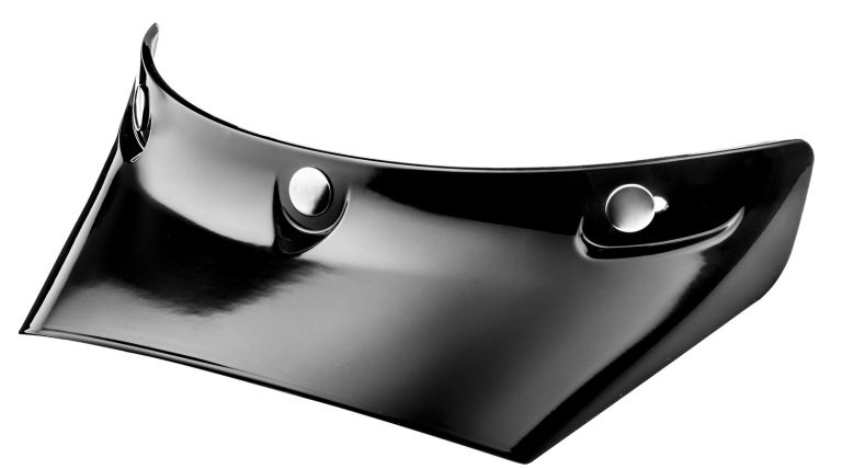 šilt pre prilby Seventy II, NOX PREMIUM (čierna lesklá)