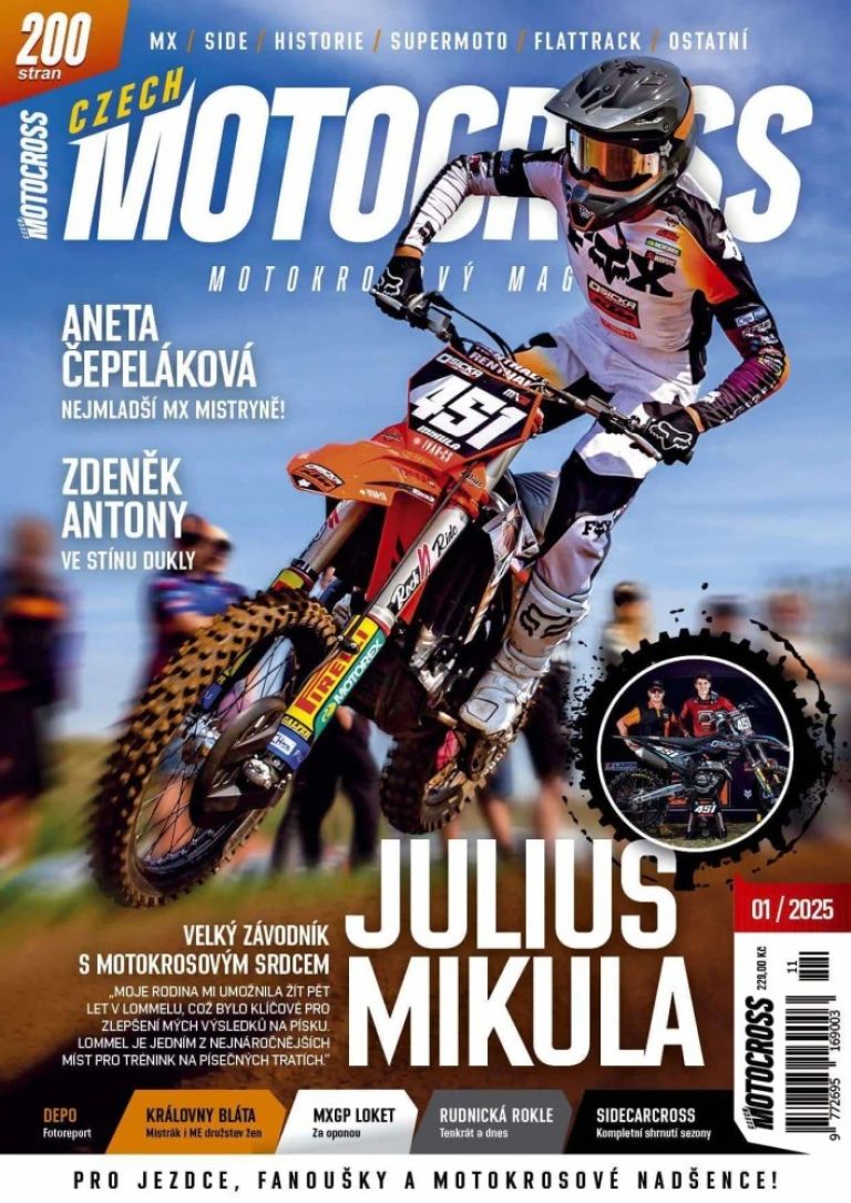 časopis Czech Motocross 01/2025
