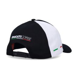 šiltovka DUCATI Corse (černá,bílá)