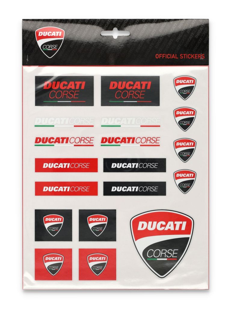 Sada samolepiek DUCATI Corse