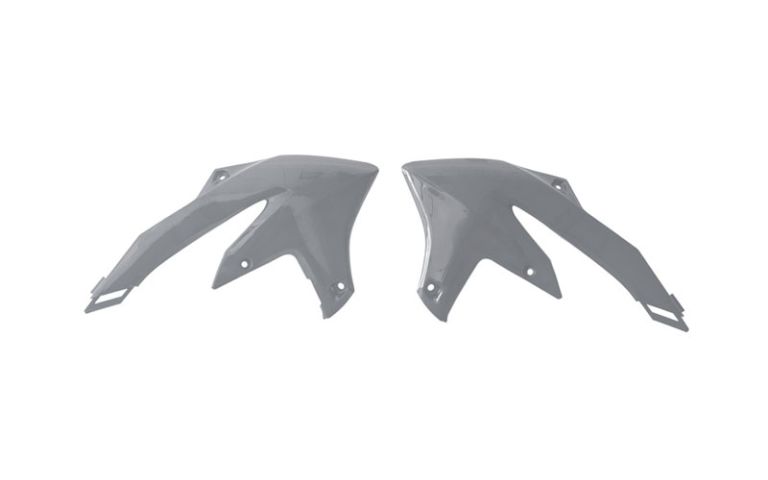 Spojlery chladiča YAMAHA, RTECH (šedé, pár)