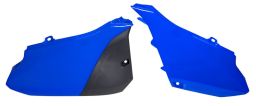 Bočné číslové tabuľky YAMAHA, RTECH (modré, pár)