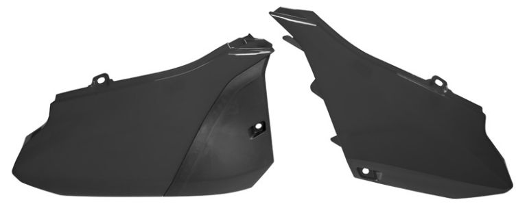 Bočné číslové tabuľky YAMAHA, RTECH (čierne, pár)