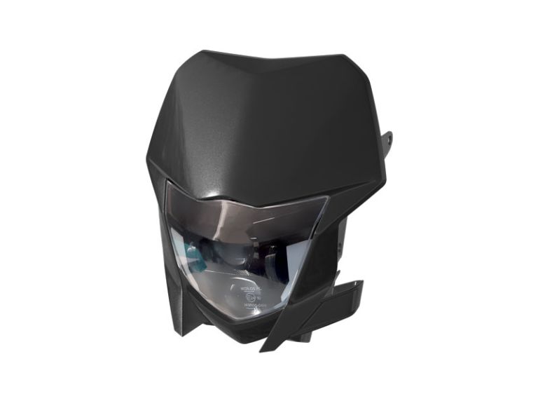 Predné maska vrátane LED svetlá YAMAHA, RTECH (čierna)