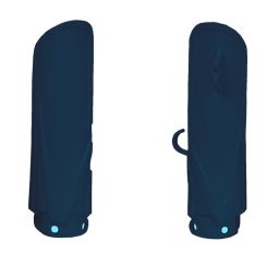 Chrániče vidlíc YAMAHA, RTECH (modré, pár)