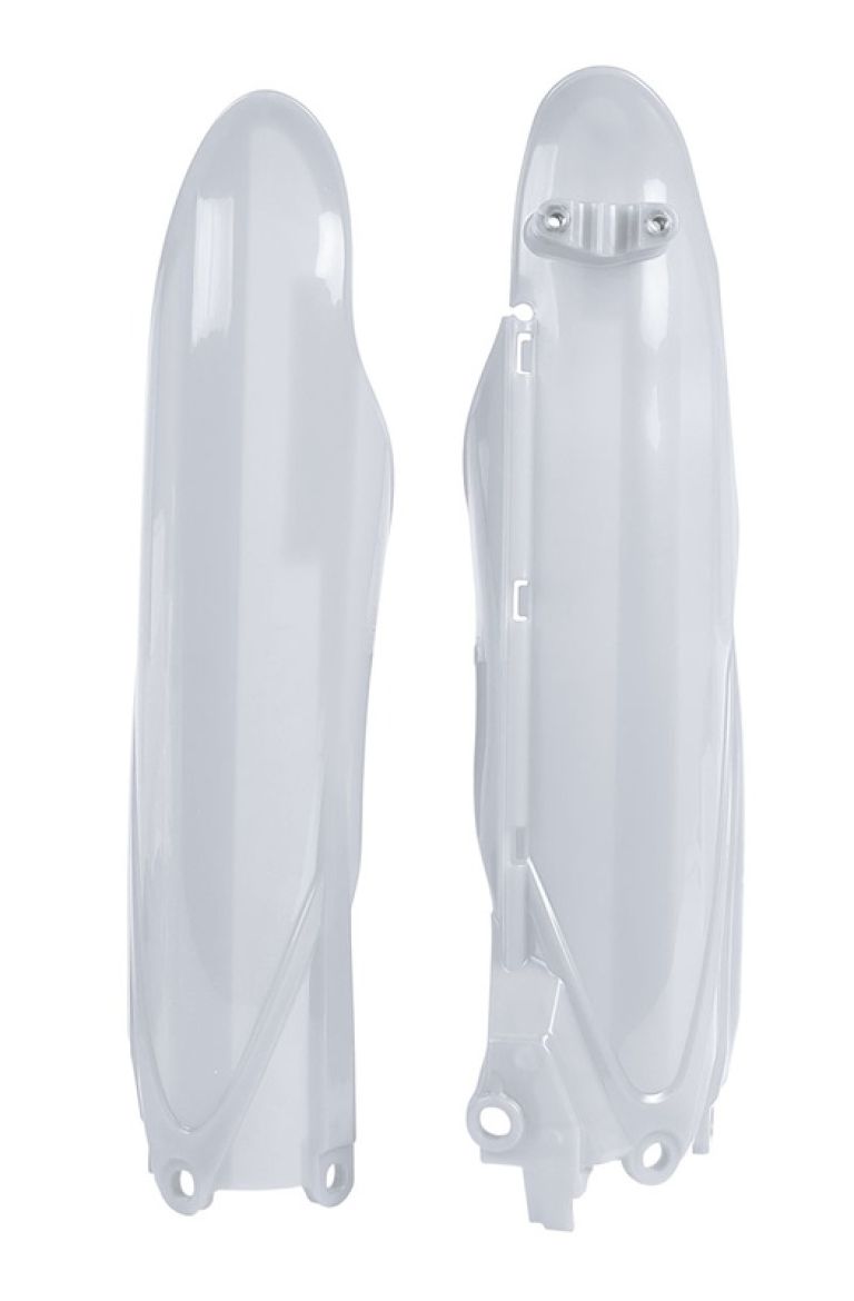 Chrániče vidlíc YAMAHA, RTECH (biele, pár)