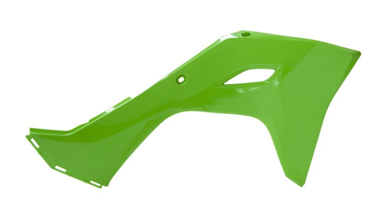 Spojlery chladiča KAWASAKI, RTECH (zelené)