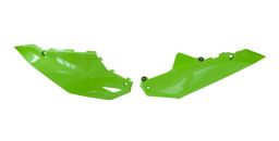 Bočné číslové tabuľky KAWASAKI, RTECH (zelené, pár)