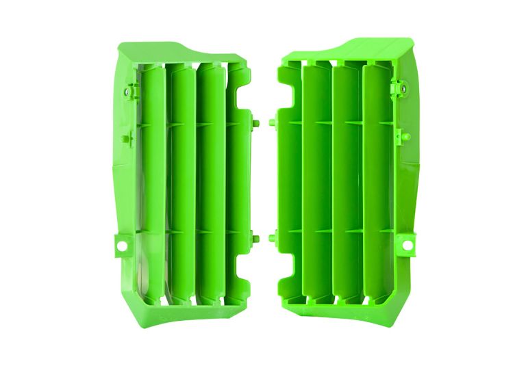 žaluzie chladiča KAWASAKI, RTECH (zelené, pár)