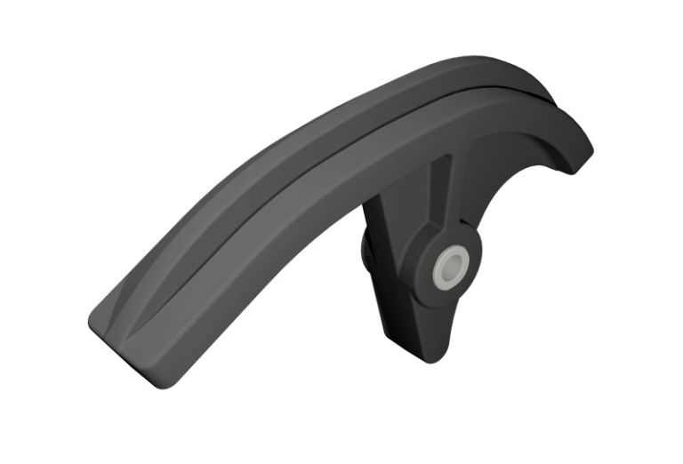 Klzák reťazu KAWASAKI, RTECH (čierny)