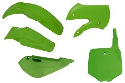 Sada plastov KAWASAKI, RTECH (zelená, 5 dielov)