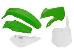 Sada plastov KAWASAKI, RTECH (OEM farby, 5 dielov)