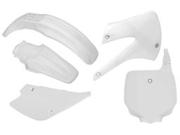 Sada plastov KAWASAKI, RTECH (biela, 5 dielov)