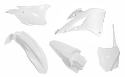 Sada plastov KAWASAKI, RTECH (biela, 5 dielov)
