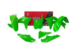 Sada plastov KAWASAKI, RTECH (zelená, 5 dielov)