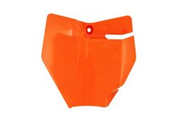 čelné číselná tabuľka KTM, RTECH (oranžová)
