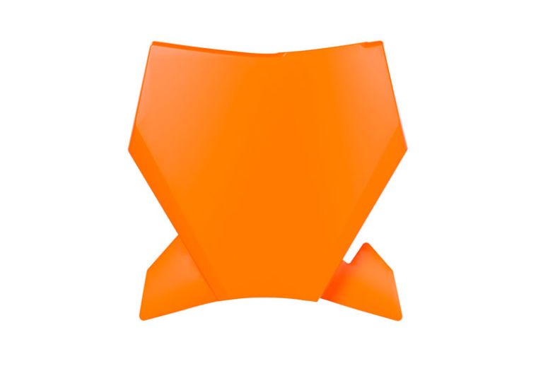 čelné číselná tabuľka KTM, RTECH (oranžová)
