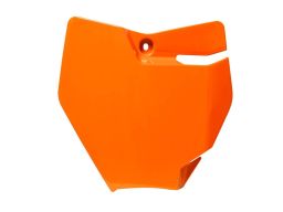 čelné číselná tabuľka KTM, RTECH (oranžová)