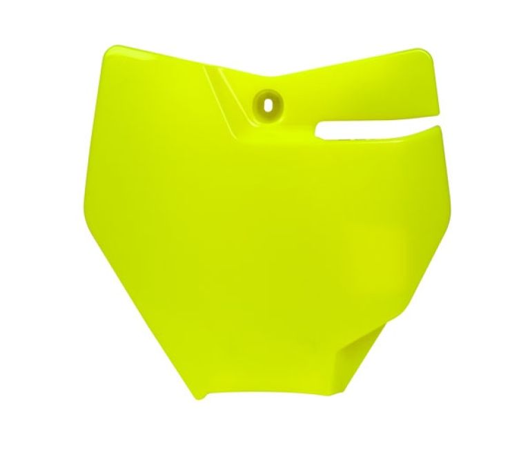 čelné číselná tabuľka KTM/GAS GAS, RTECH (neon žltá)