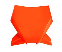 čelné číselná tabuľka KTM, RTECH (neon oranžová)
