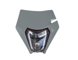 Predné maska vr. LED svetlá KTM, RTECH (šedá)