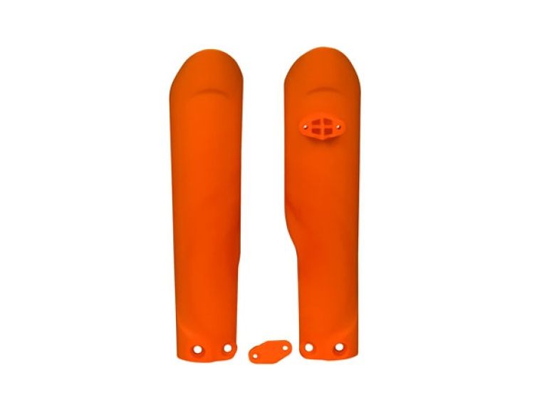 Chrániče vidlíc KTM, RTECH (neon oranžové, pár)