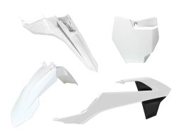 Sada plastov KTM/GAS GAS, RTECH (biela, 4 diely)