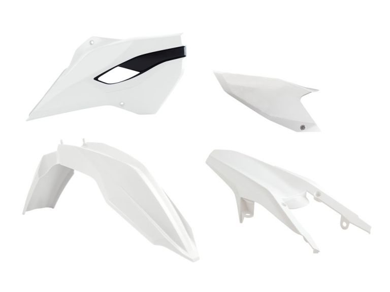 Sada plastov HUSABERG, RTECH (biela, 4 diely)