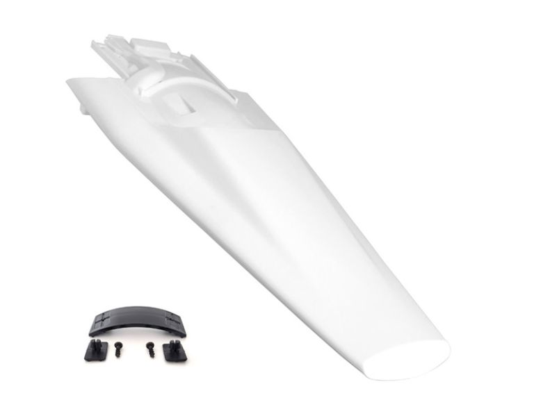 Blatník zadný HUSQVARNA, RTECH (biely)