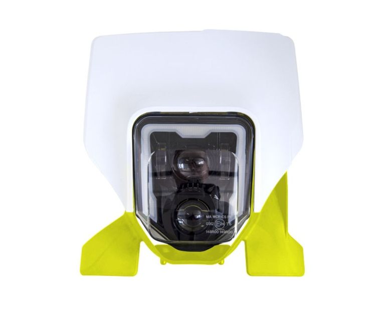Predné maska vr. LED svetlá HUSQVARNA, RTECH (bílo-žlutá)