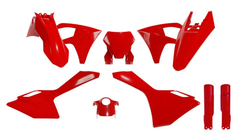 Sada plastov GAS GAS, RTECH (červená, 7 dielov)