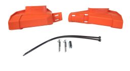 Protektor brzdové a spojkové hydraulické pumpy KTM (BREMBO), RTECH (oranžový)