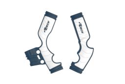 Protektory rámu HUSQVARNA, RTECH (sada, modro-biele)