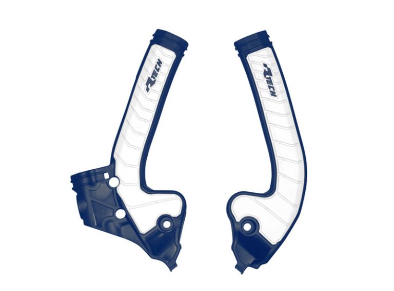 Protektory rámu HUSQVARNA, RTECH (sada, modro-biele)