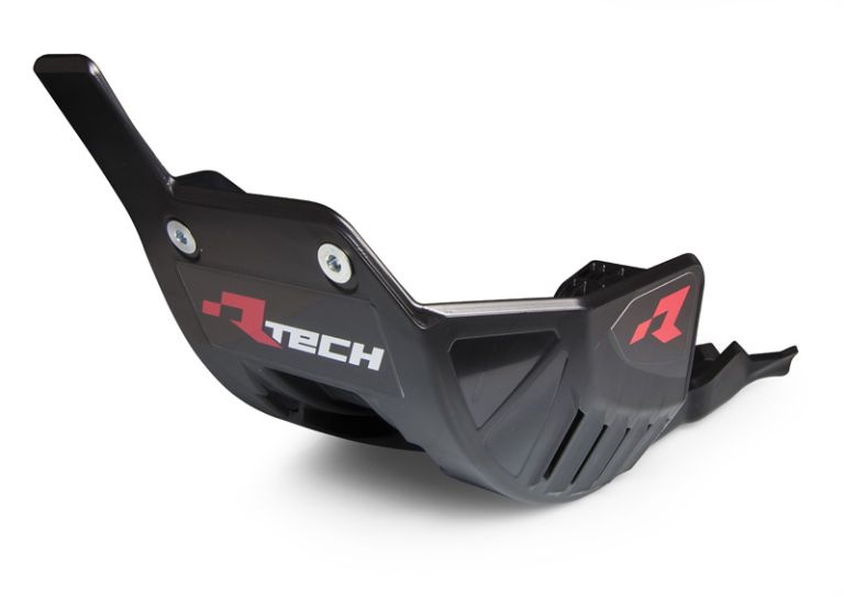 Plastový kryt motora YAMAHA/FANTIC, RTECH (čierny)